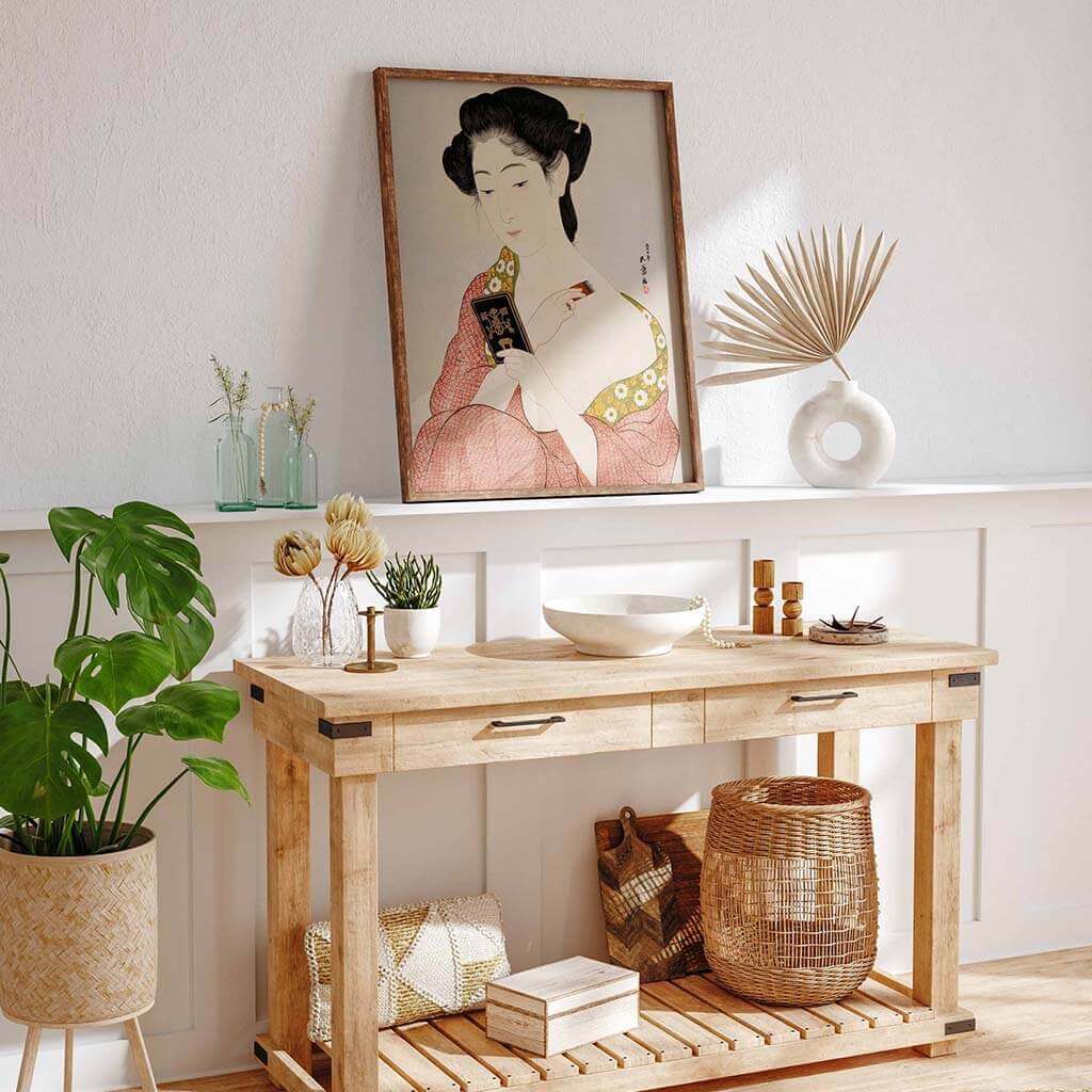 Japanese Woman with Makeup