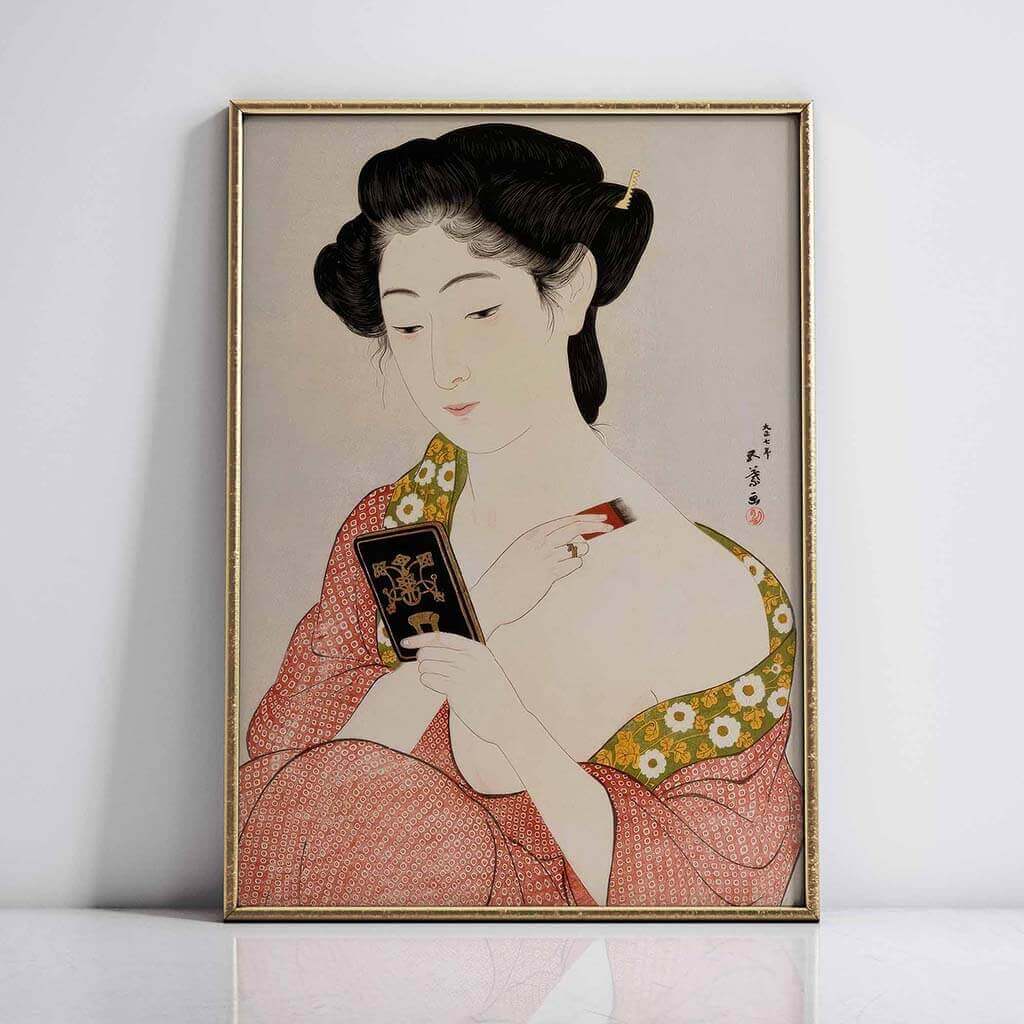 Japanese Woman with Makeup
