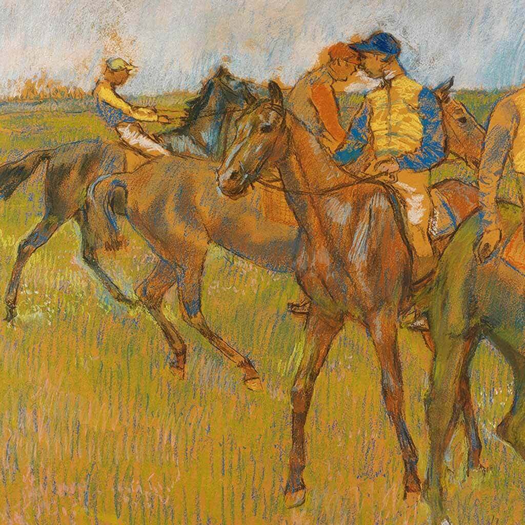 Jockeys on Horseback
