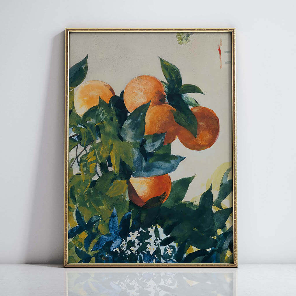 Oranges on a Branch