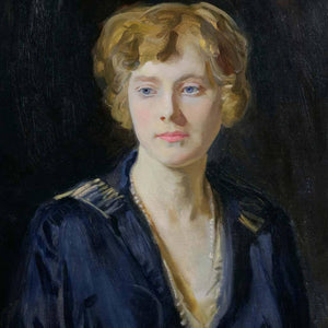 Portrait of Colonel Morrison and a Blonde Woman