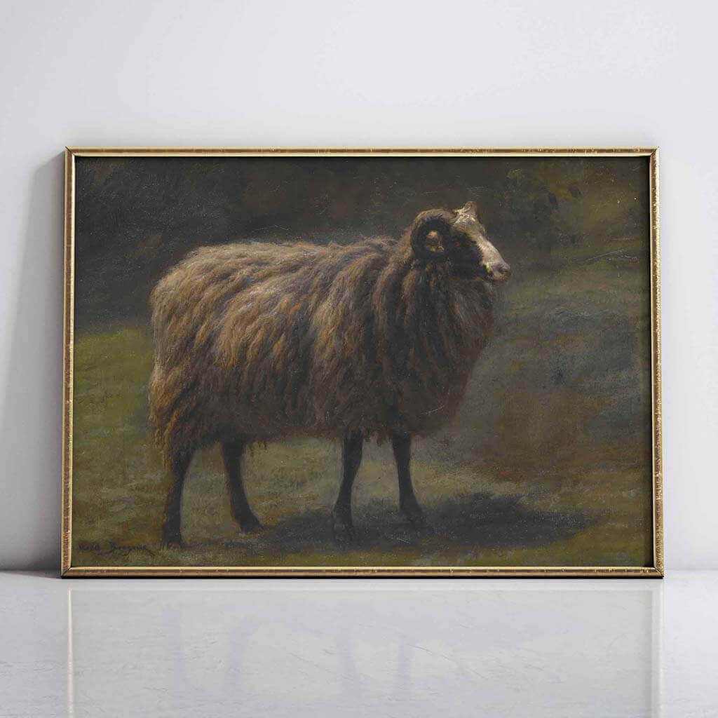 Ram Art Print
