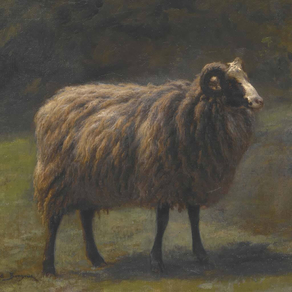 Ram Art Print