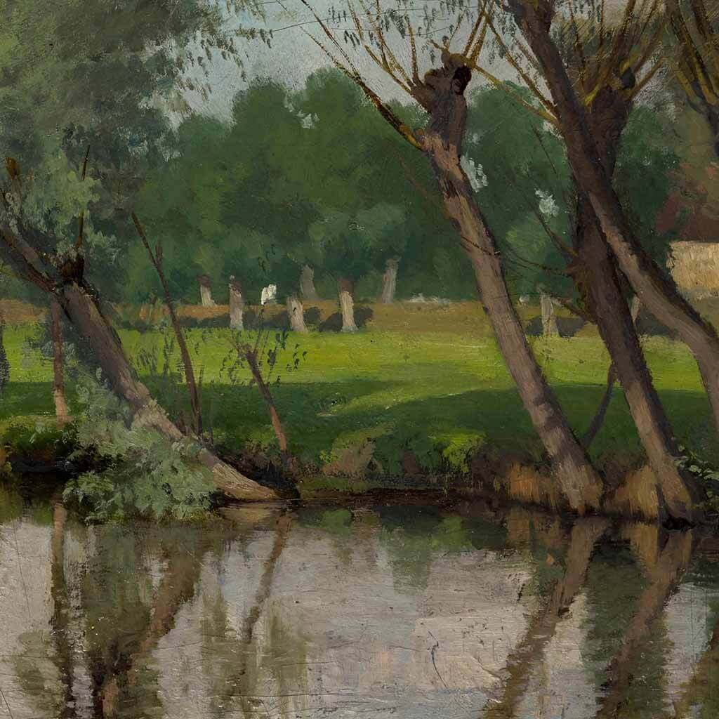 Reflection by the Pond