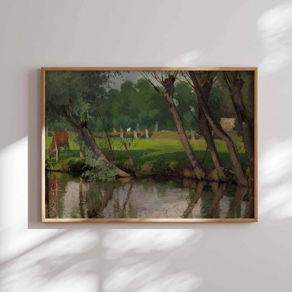 Reflection by the Pond