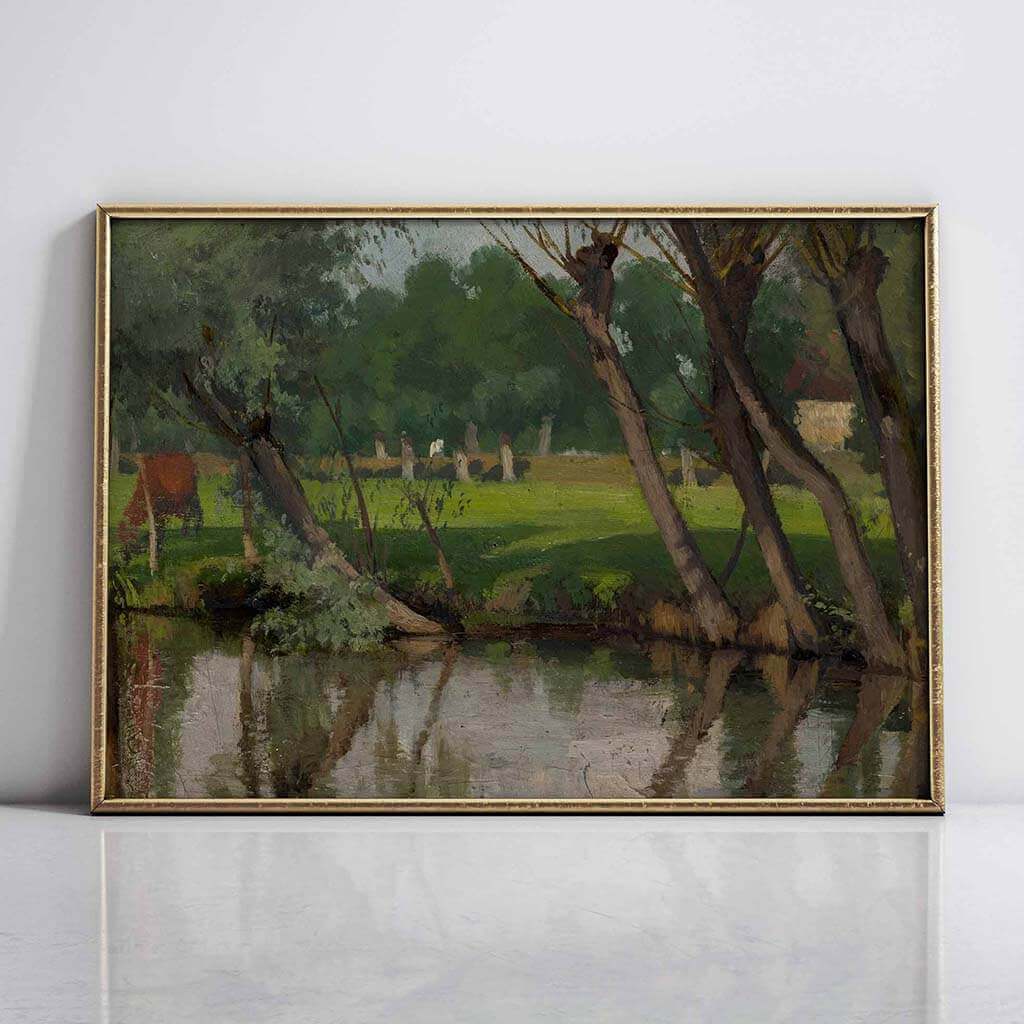 Reflection by the Pond