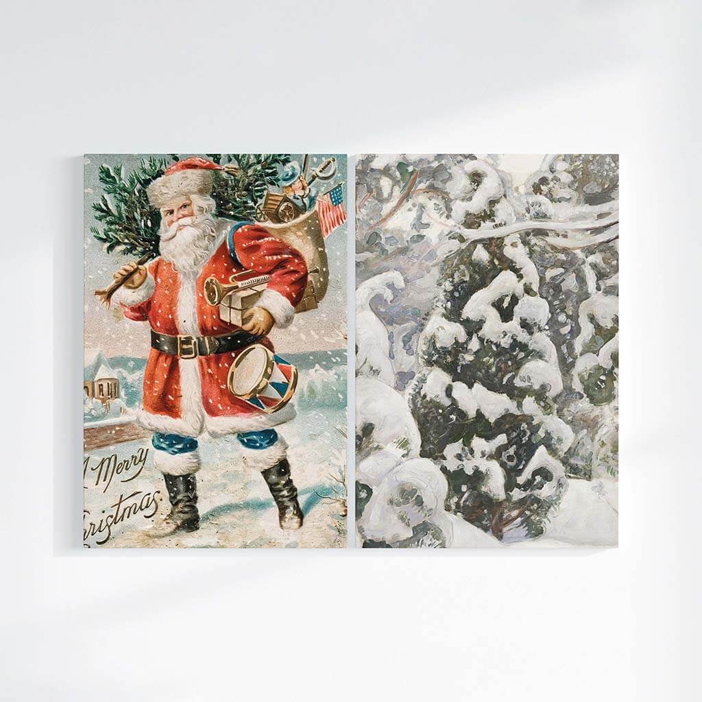 Santa Claus & Juniper Tree