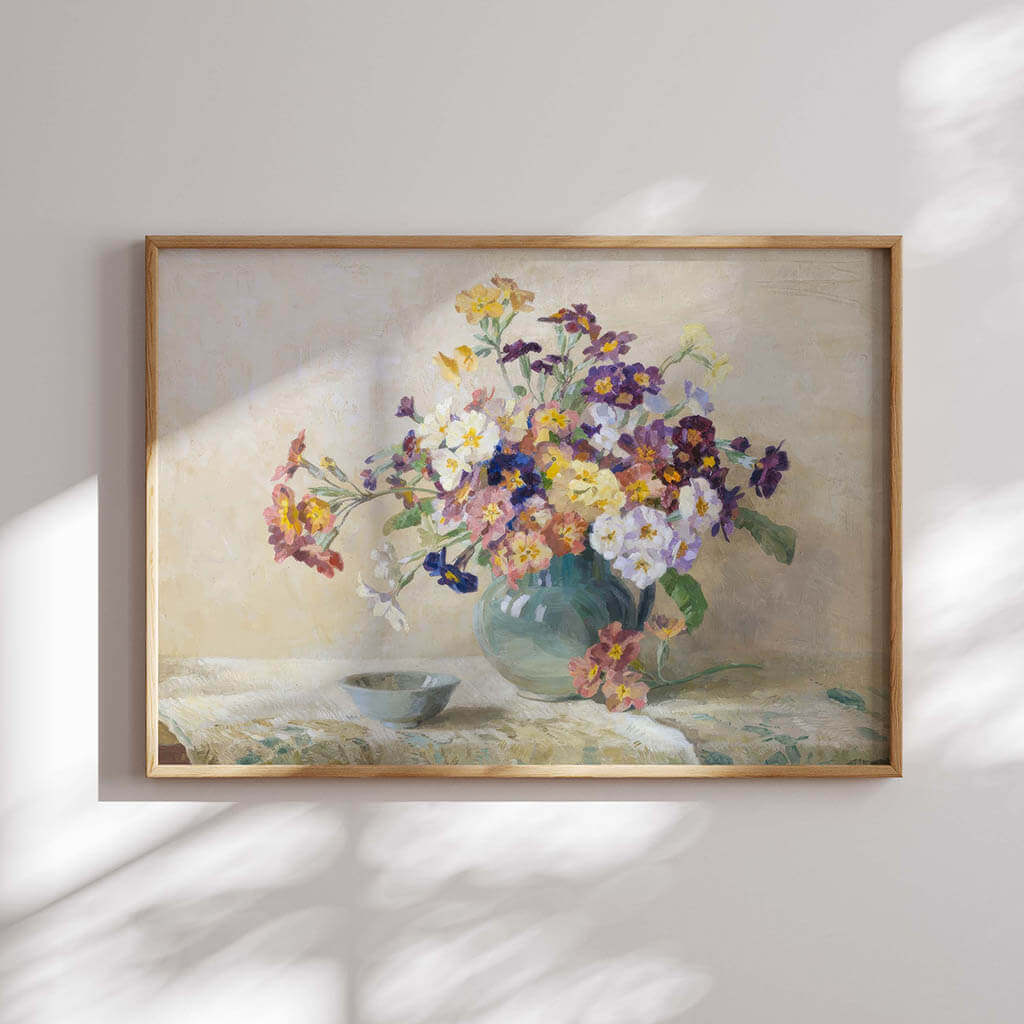 Spring Flowers Art Painting