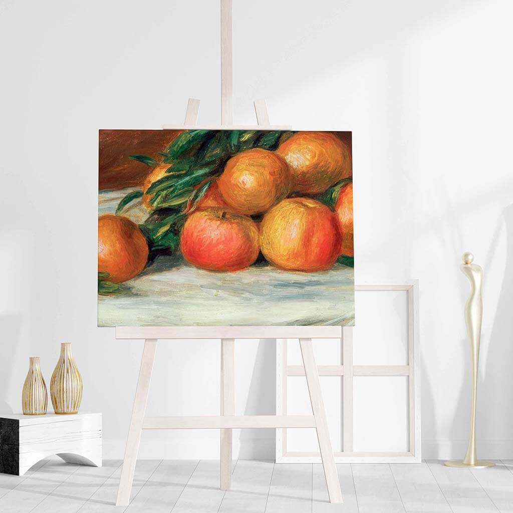Still Life with Apples and Oranges