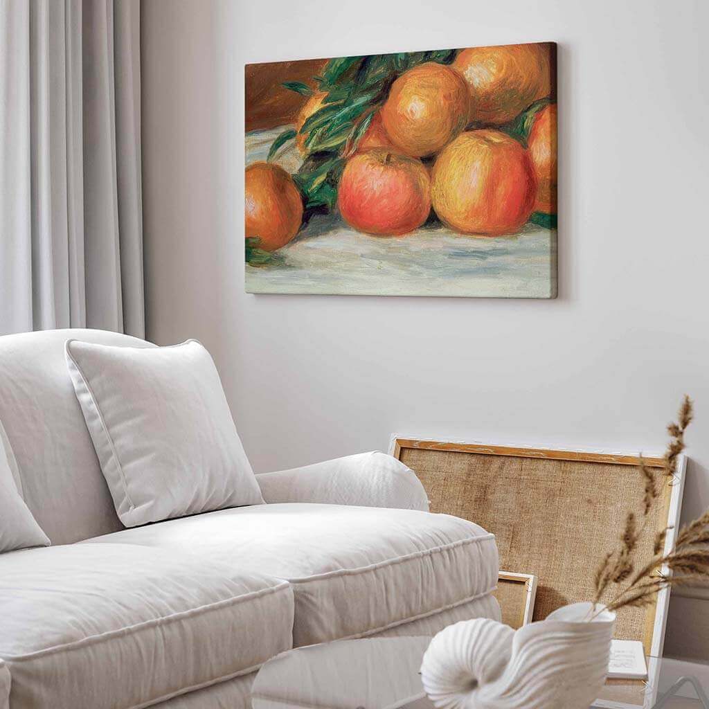 Still Life with Apples and Oranges