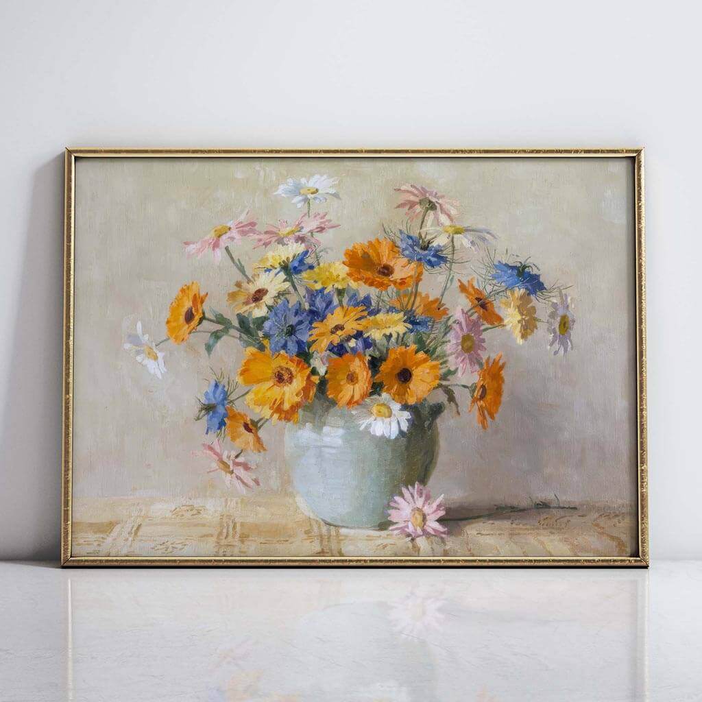 Summer Flowers Art Prints
