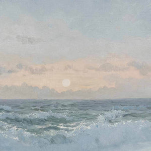 Sunset Over The Sea