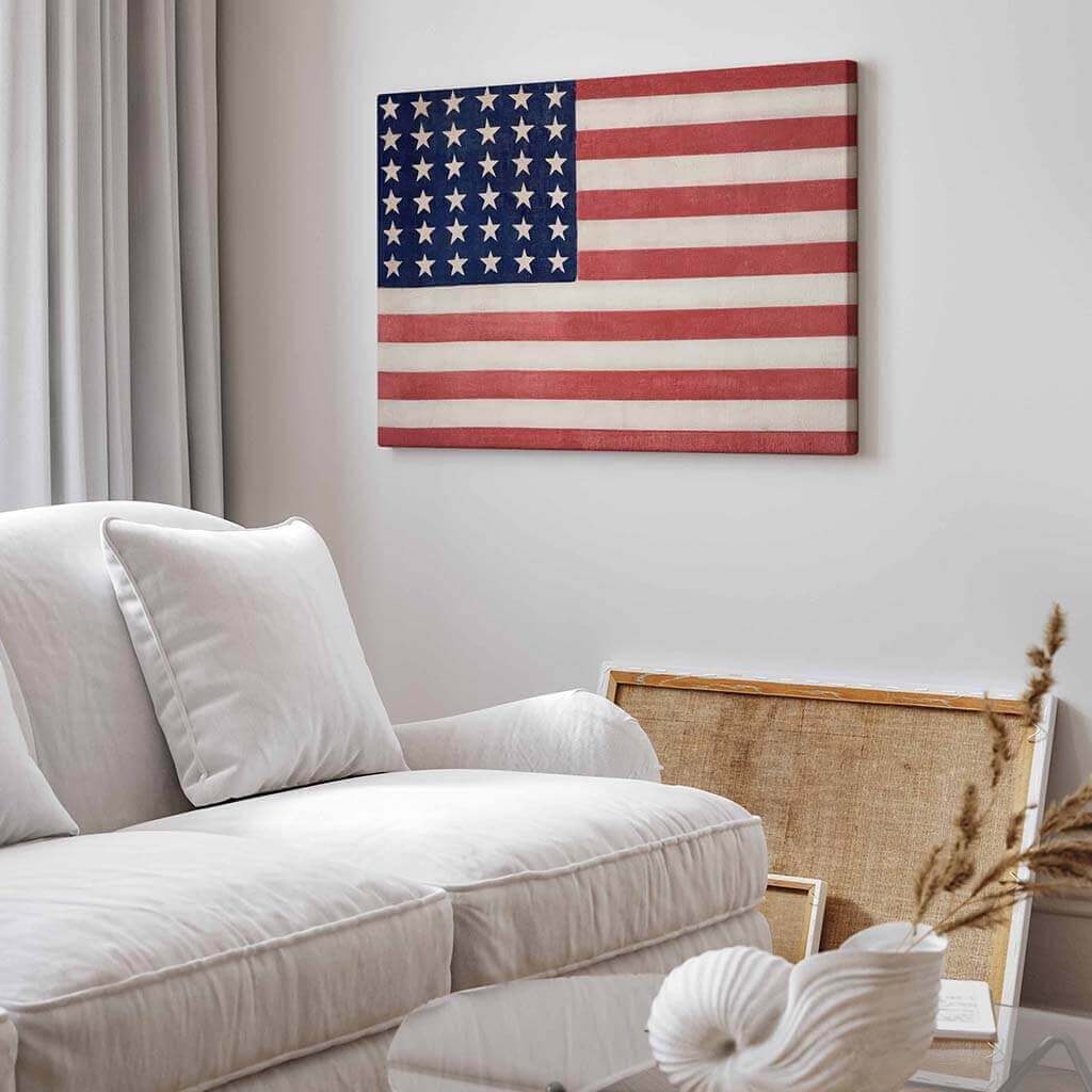 Thirty-Six Star American Flag