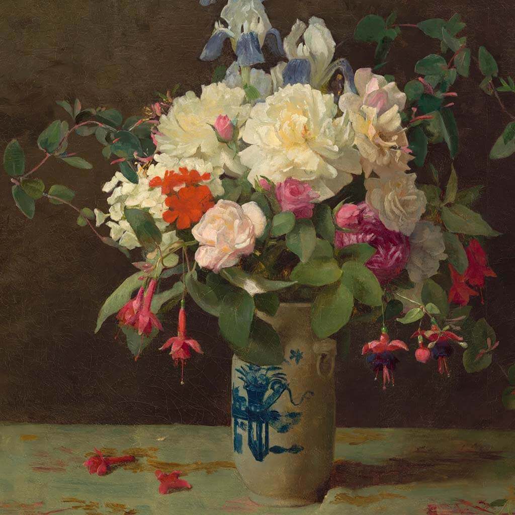Vase Of Flowers Art Print