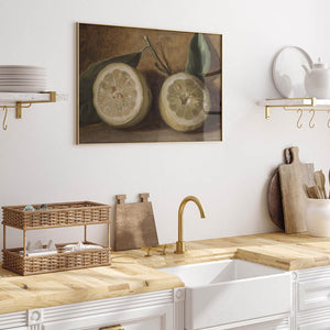 Vintage Lemon Art