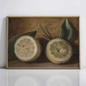 Vintage Lemon Art
