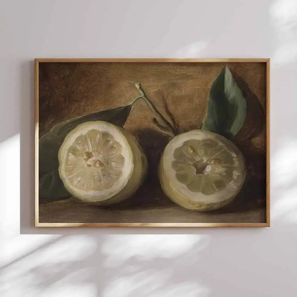 Vintage Lemon Art