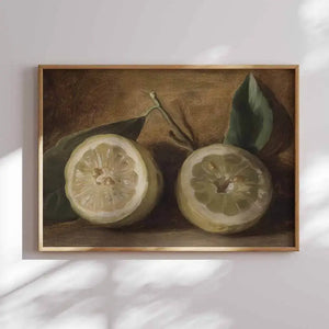 Vintage Lemon Art