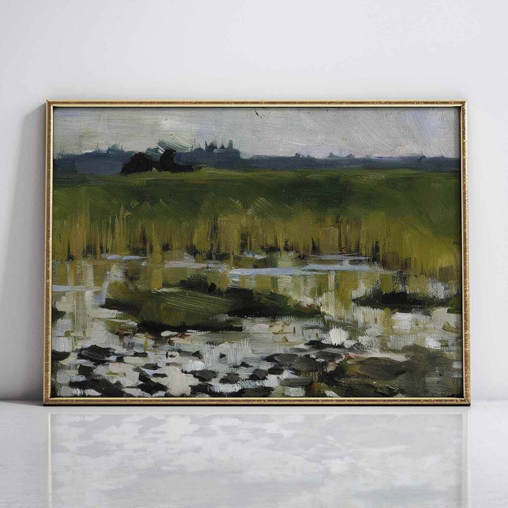 Wetlands in Morning Mist