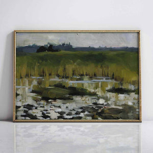 Wetlands in Morning Mist