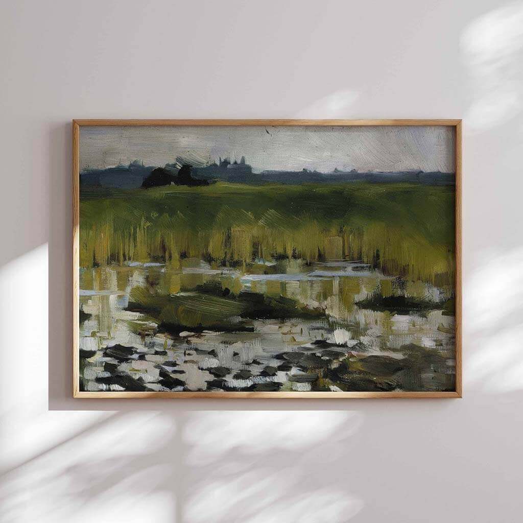 Wetlands in Morning Mist