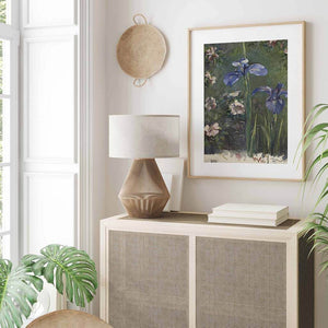 Wild Roses And Irises