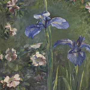 Wild Roses And Irises