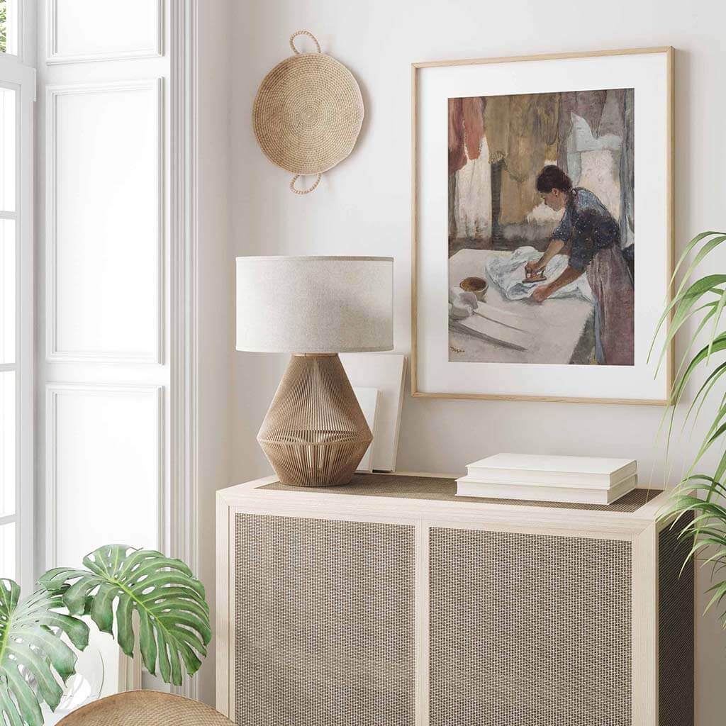 Woman Ironing