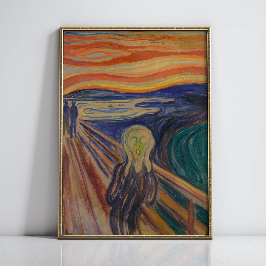 The Scream Downloadable Wall art