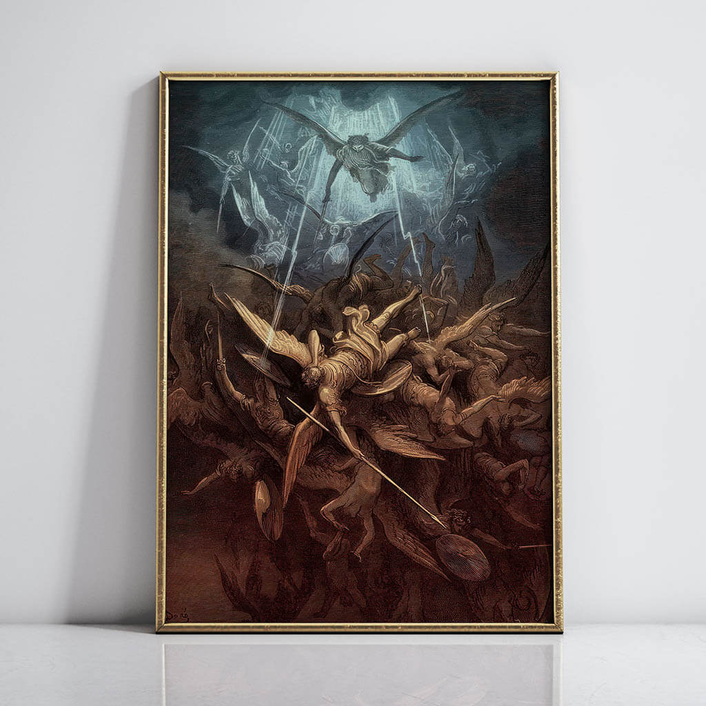 Paradise Lost Fall of the rebel angels Artwork