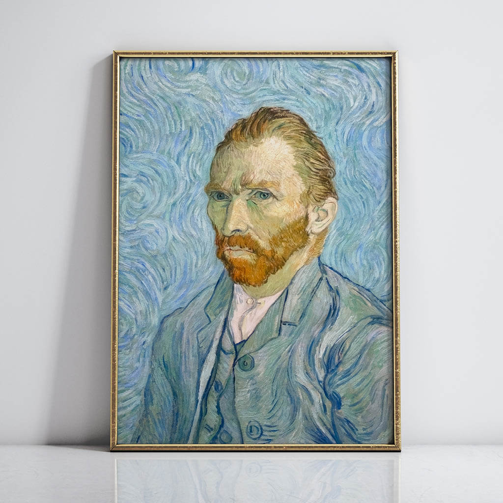 Van Gogh Self-Portrait Downloadable Wall art