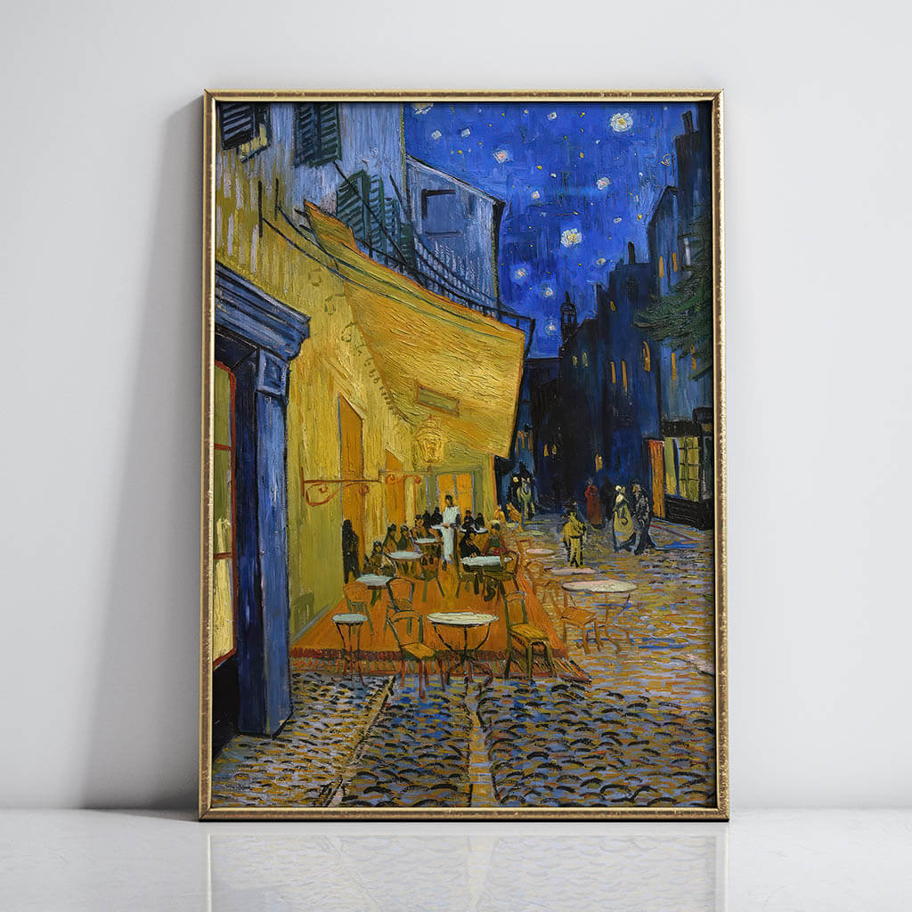 Cafe Terrace at Night Artwork