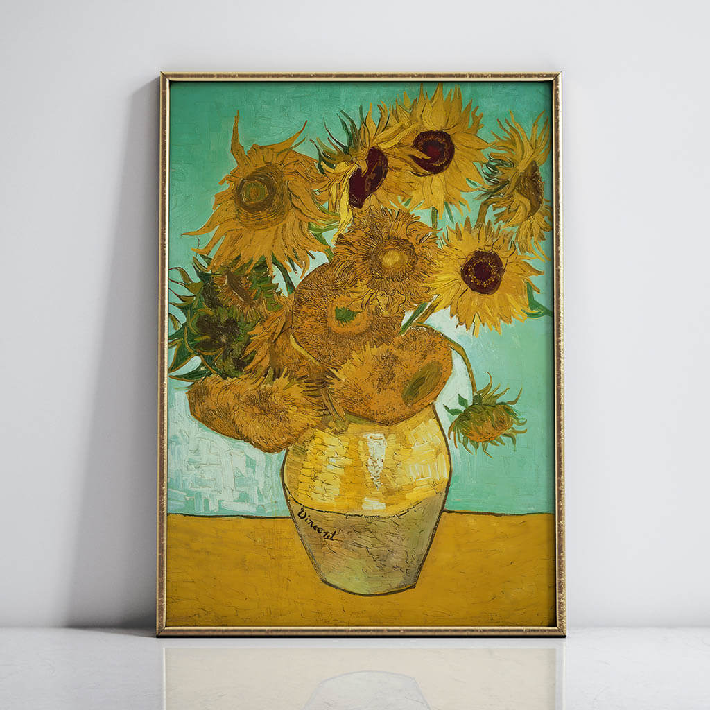 Sunflowers 1888 Digital Art