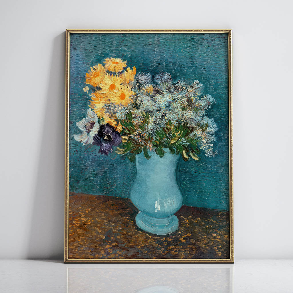 Vase of Flowers 1887 Digital Painting