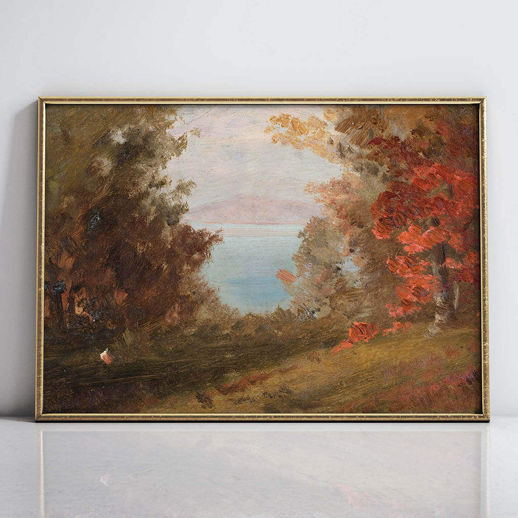 Woodland Scene in Autumn