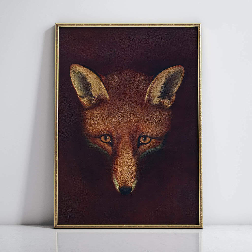 Fox Head by Reinagle c1800