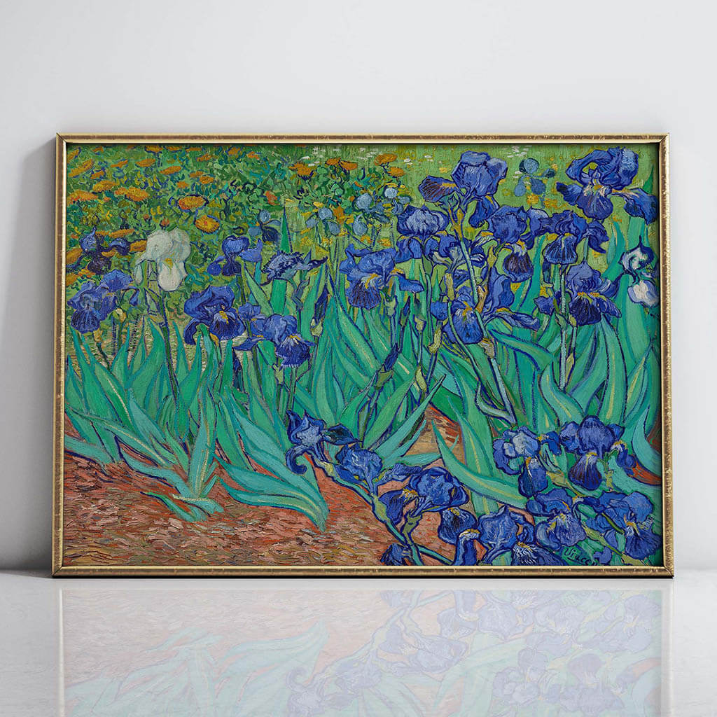 Irises by Vincent van Gogh Artwork