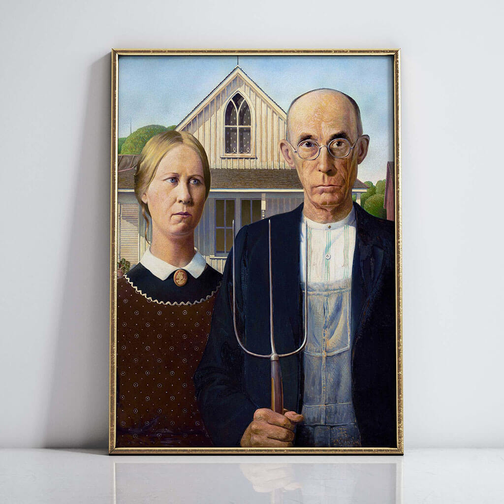 American Gothic Downloadable Wall art