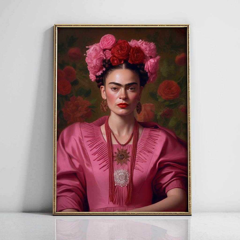Frida kahlo Portrait Digital Art