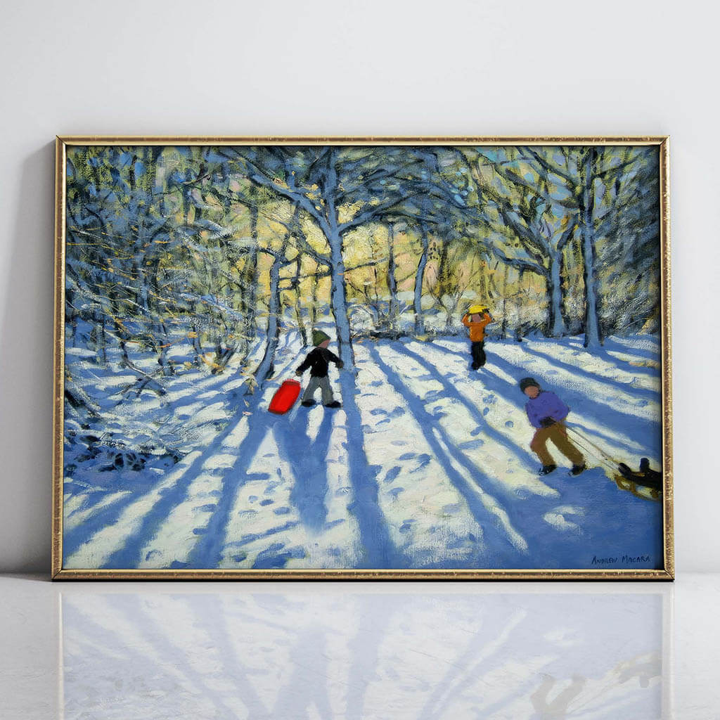 Woodland in Winter Artwork