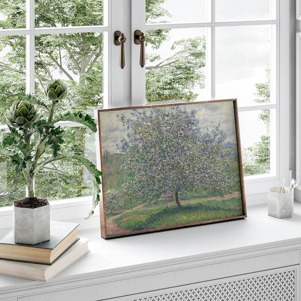 Apple Trees in Bloom Printable Poster