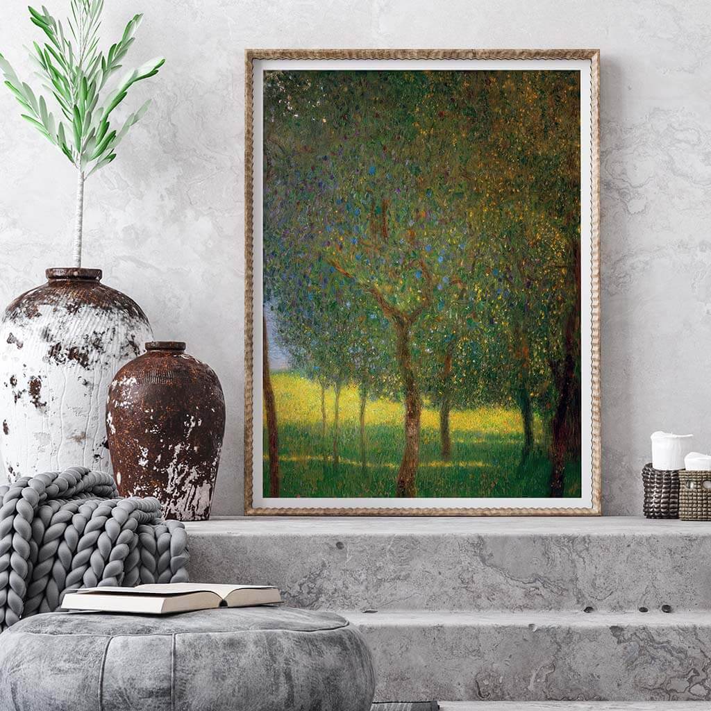 Fruit Trees at Attersee Art Painting