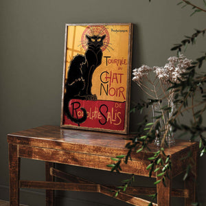 The Black Cat Digital Art Posters