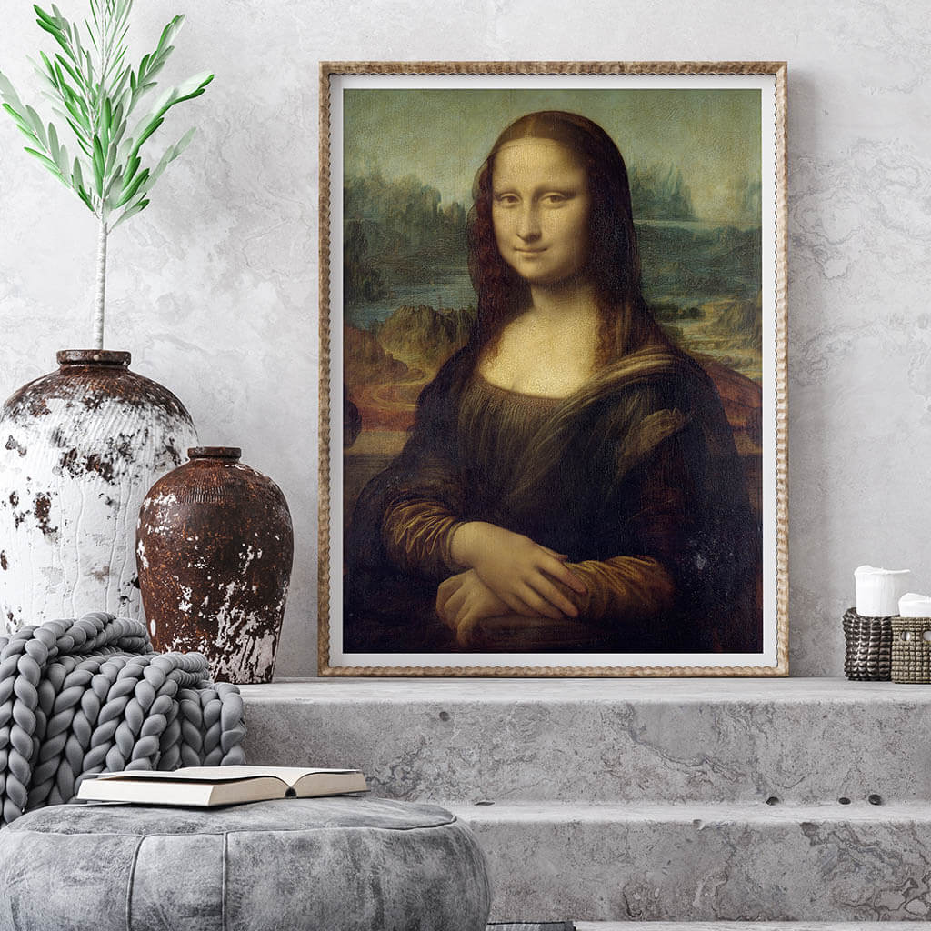 Mona Lisa Digital Art Prints