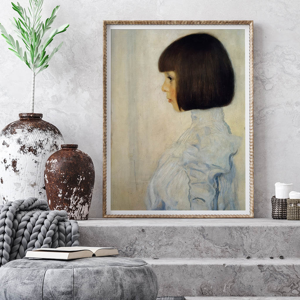 Portrait of Helene Klimt Digital Art Prints