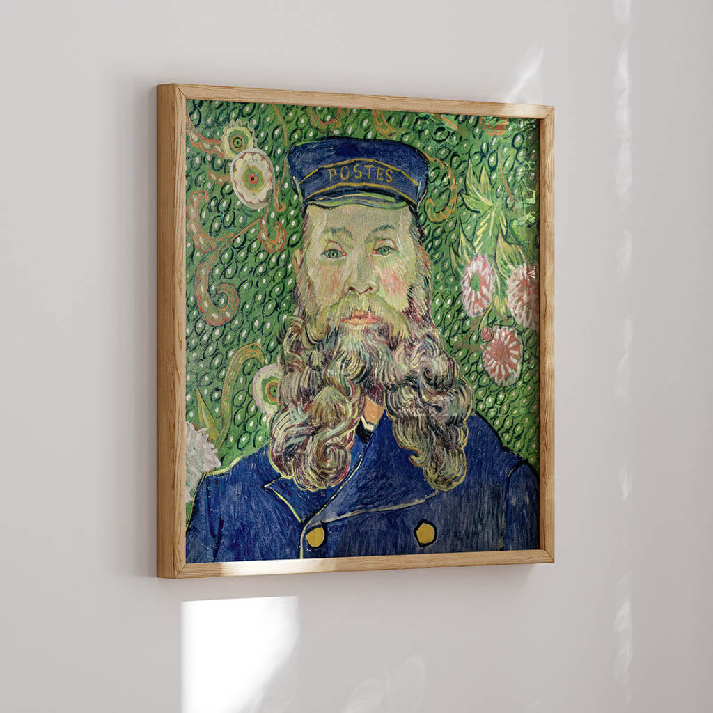 Portrait of the Postman Joseph Roulin Digital Art Prints
