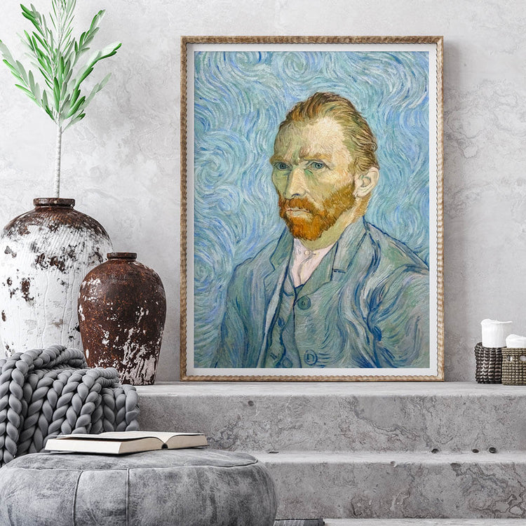 Van Gogh Self-Portrait Digital Wall art