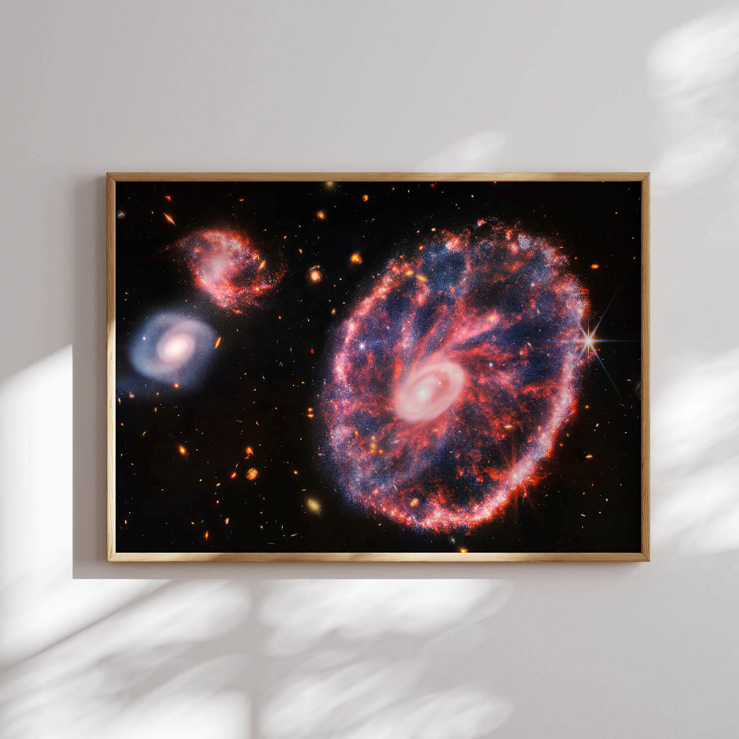 Carwheel Galaxy View Printable Art