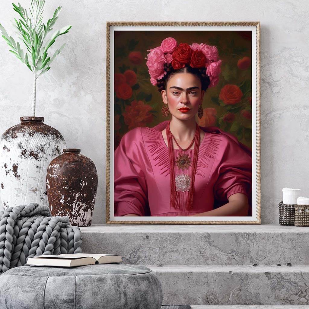 Frida kahlo Portrait Printable Poster