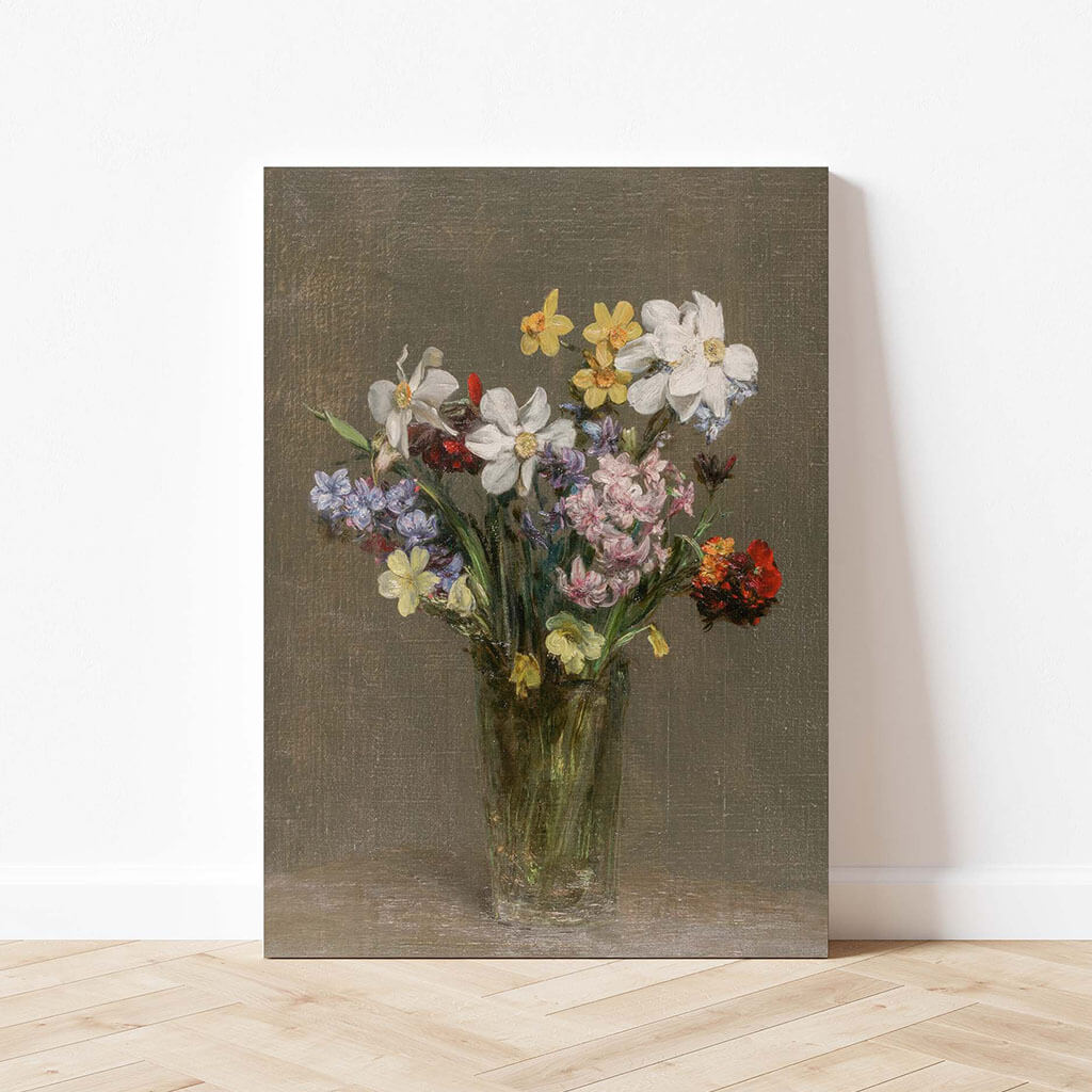 Flower in a Vase Digital Art Prints